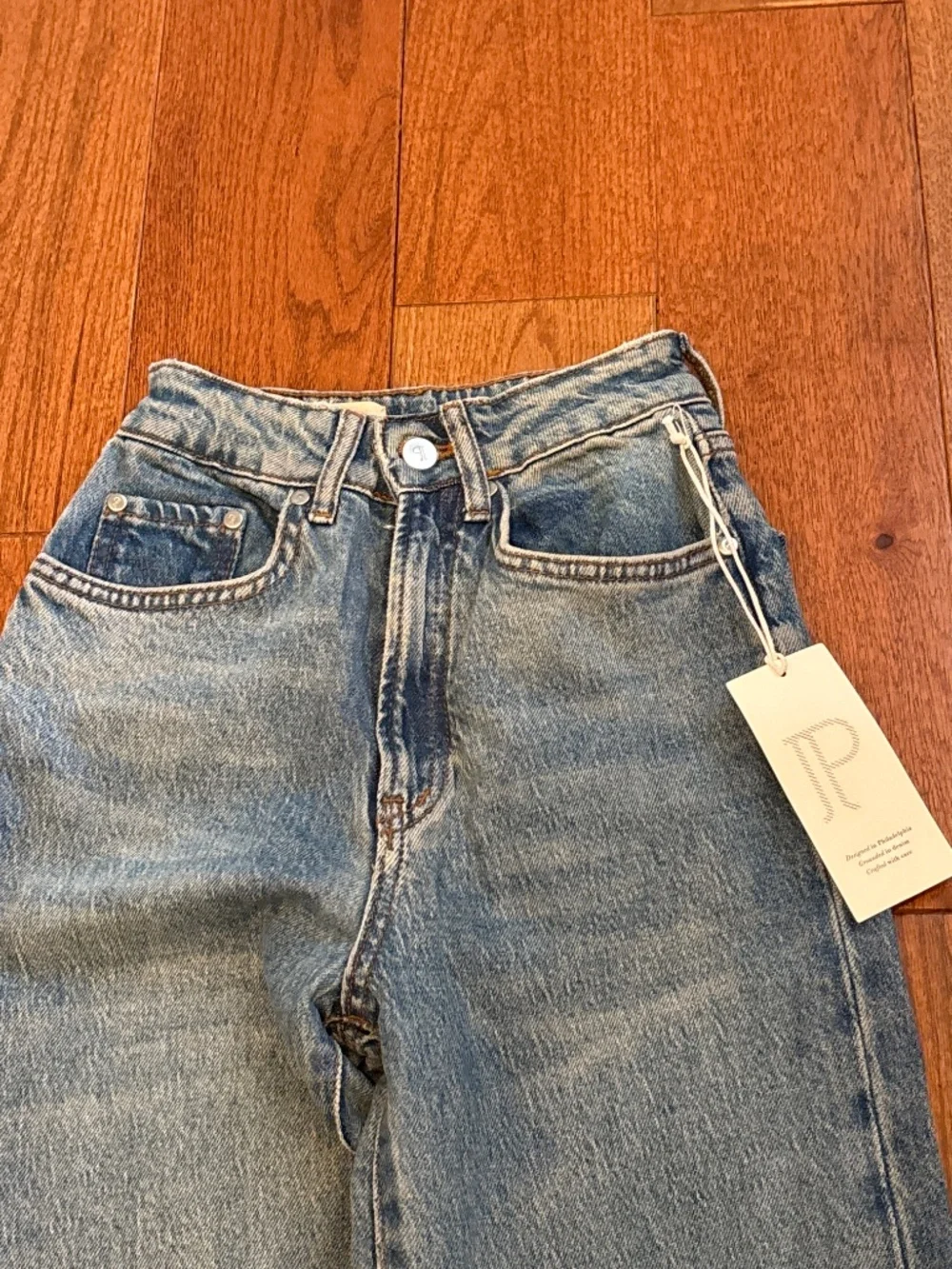 NWT Pilcro Scotty Cuff Hi Rise Jeans Size 23T